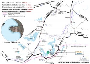 SUBHADRA LAKE VIEW LOCATION MAP
