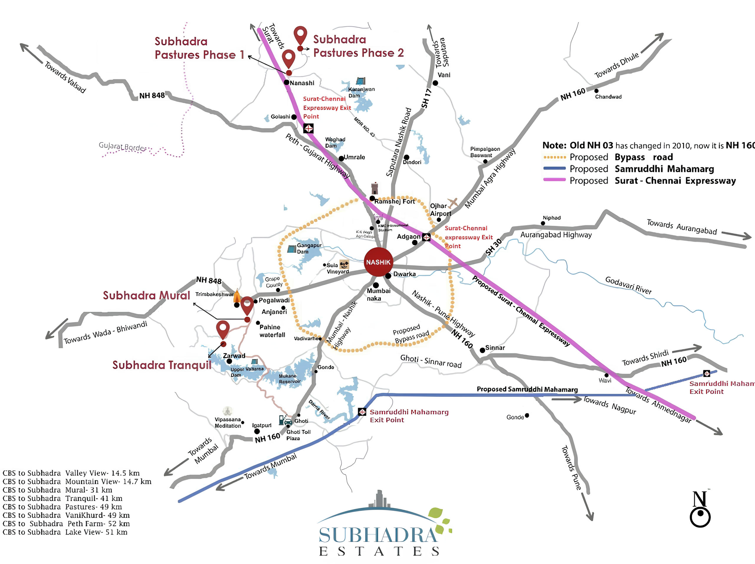 All Property Location map